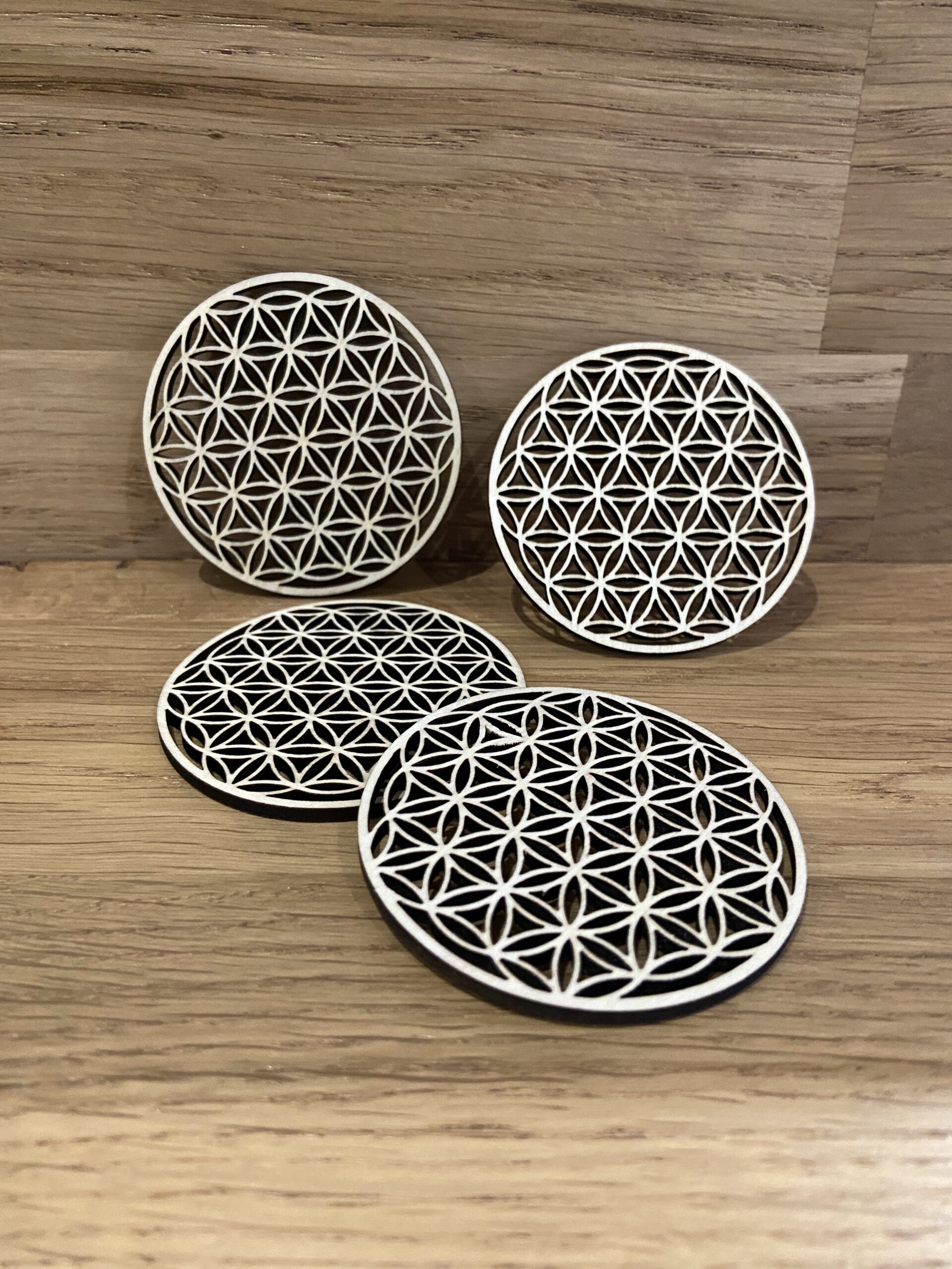 Fleurs de vie 6 cm de diamètre