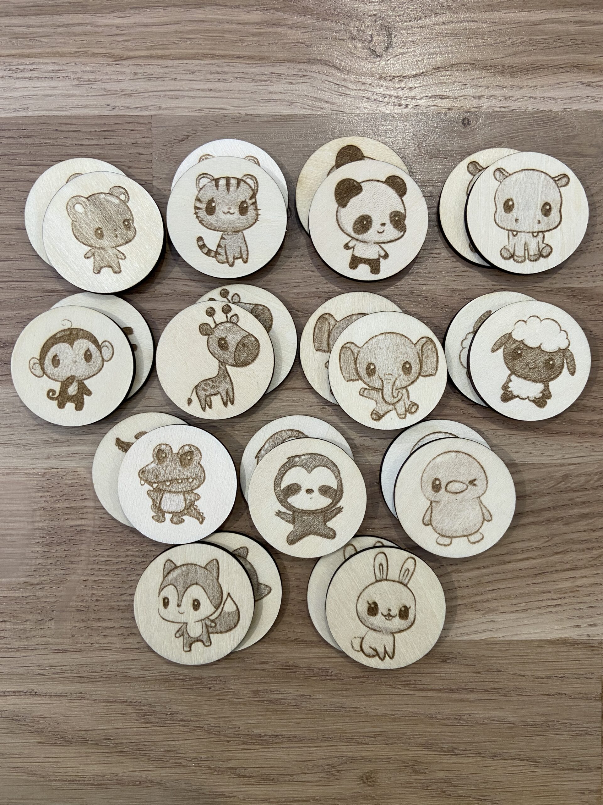 Memory animaux lot n°2