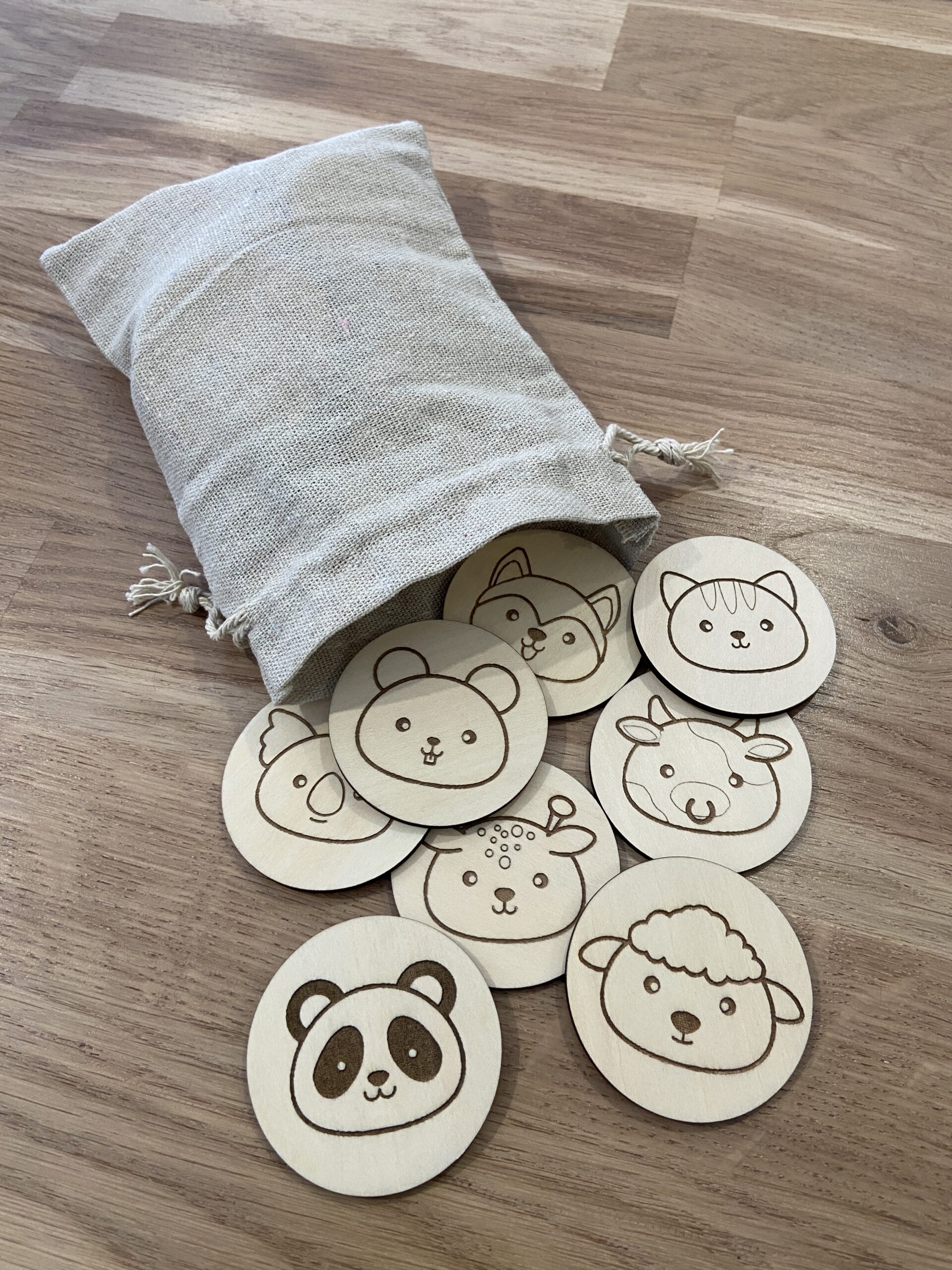 Memory têtes d'animaux