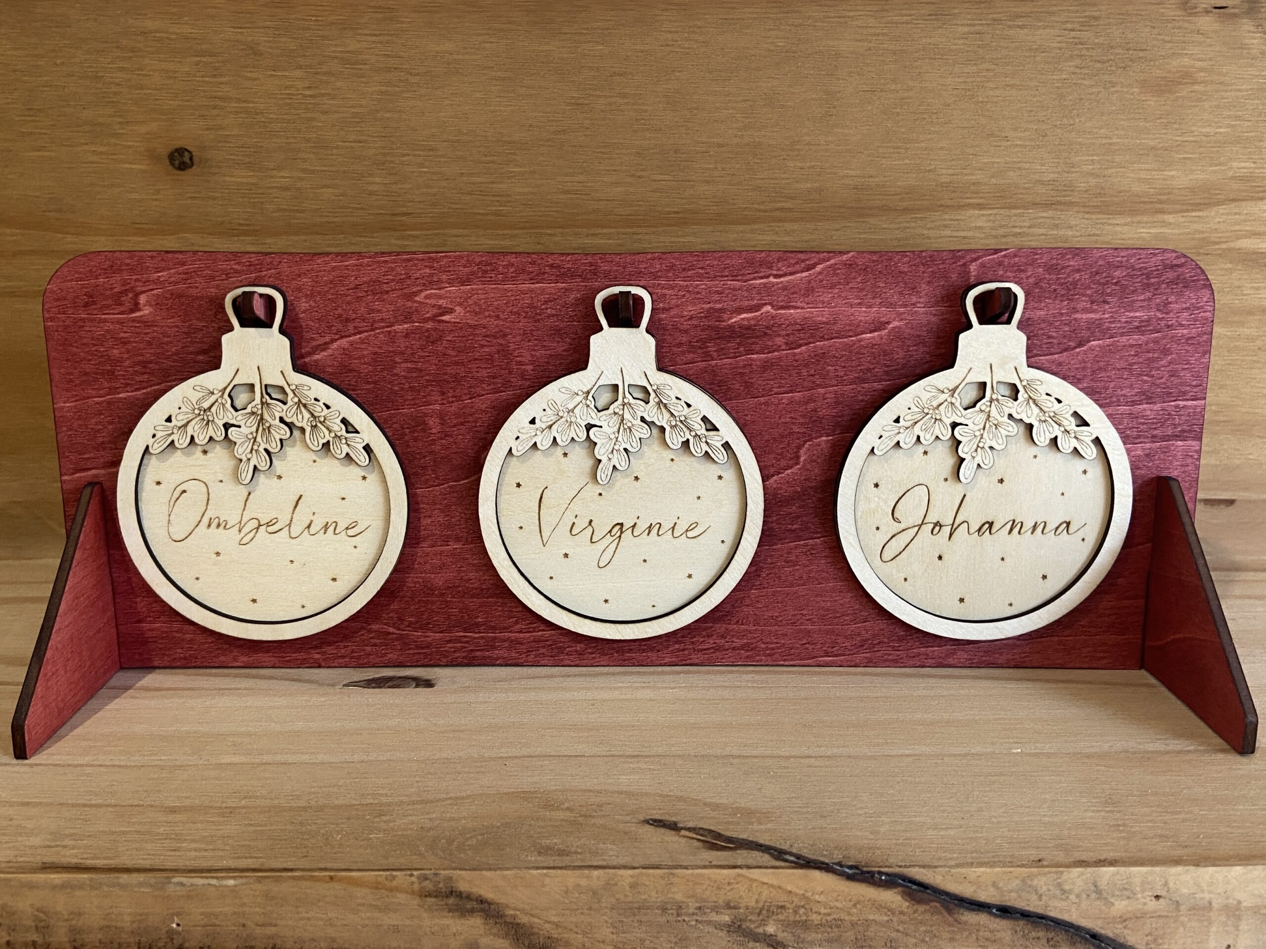 Boule de Noël Branches de Gui