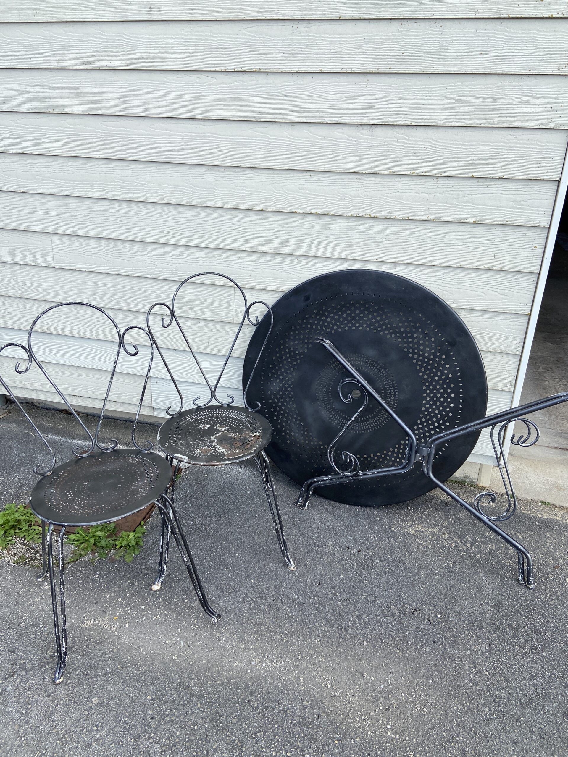 Ensemble de jardin - avant