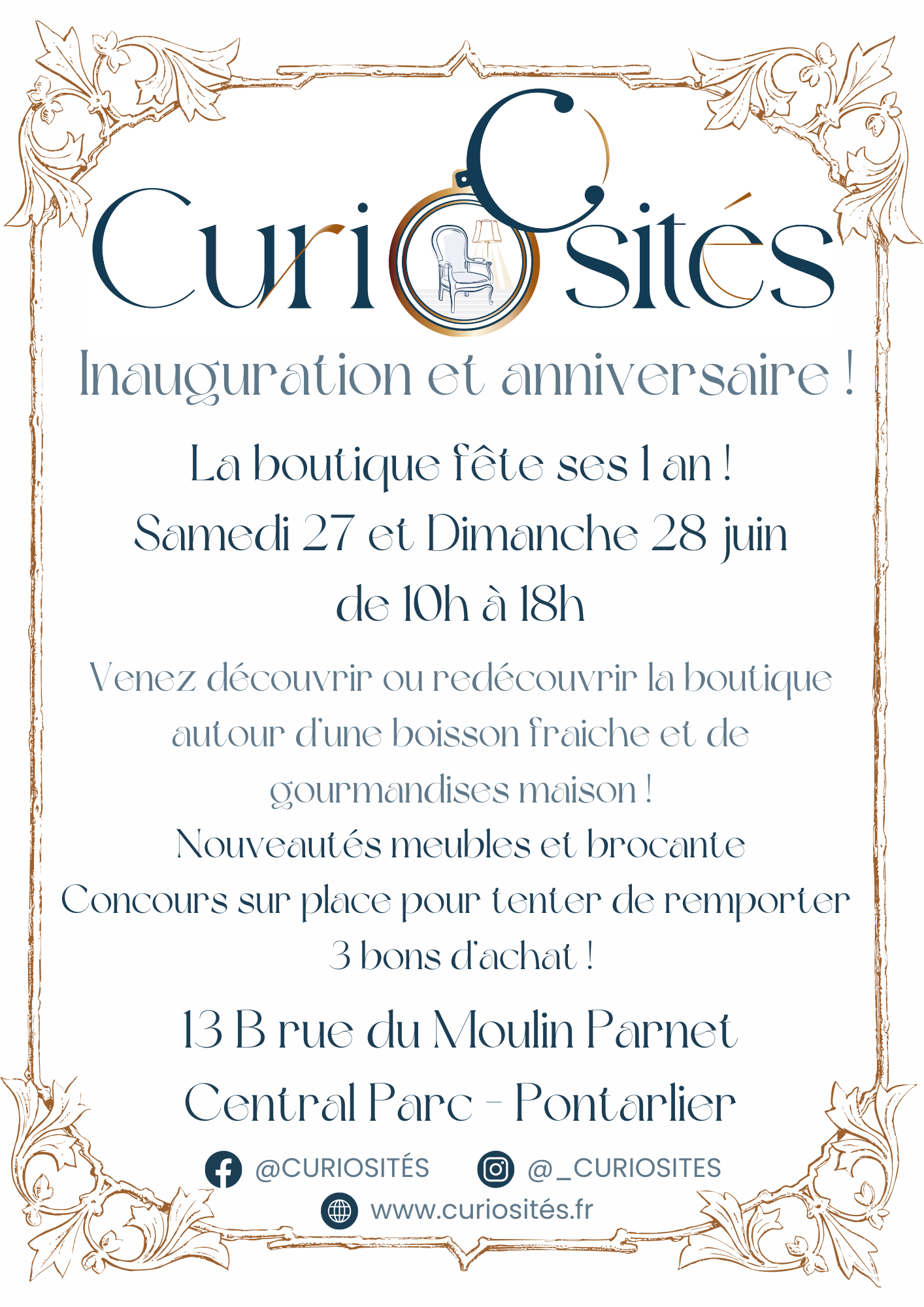 Inauguration et anniversaire !