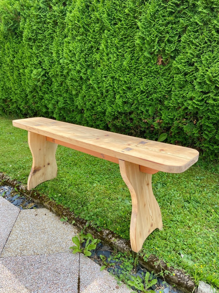 Banc de ferme - restauré